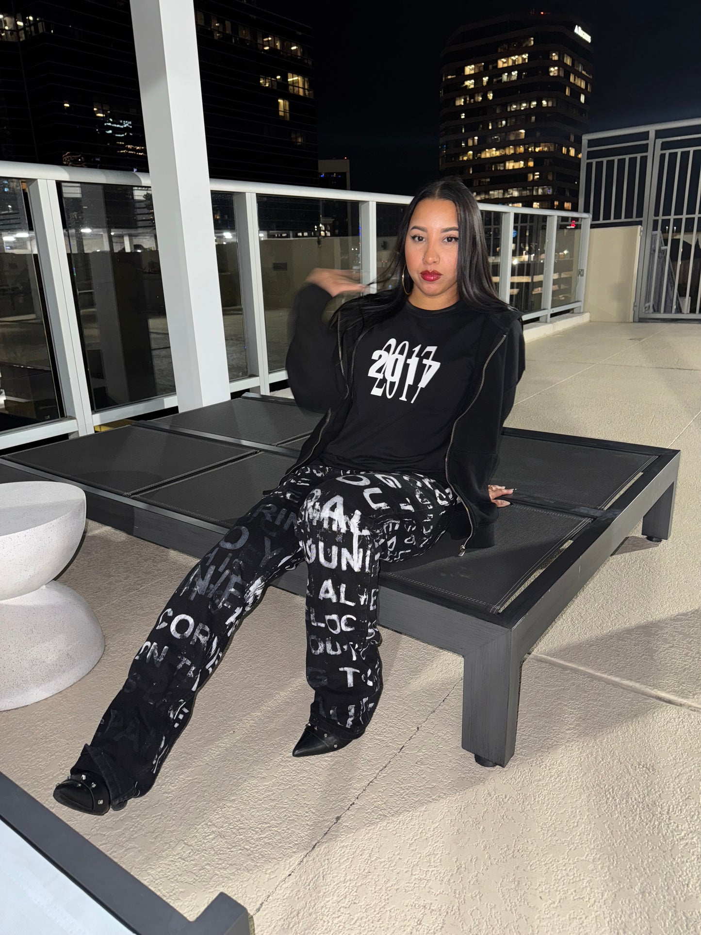 “2017” Zip Hoodie